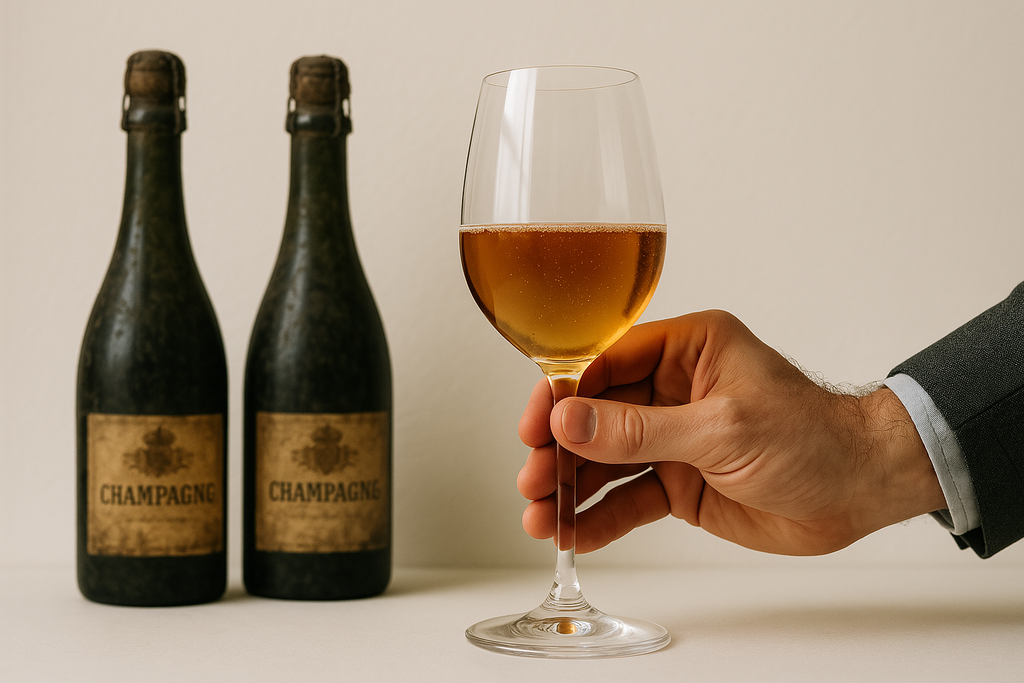 Proeven en waarderen van oude champagnes